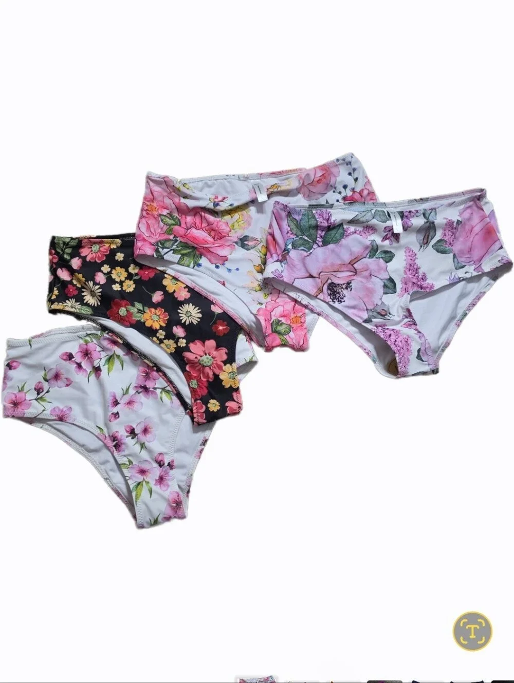 NWT Beachsissi Bundle Tankini High-waisted Two Piece Swimsuits Sz LARGE (8 Pcs)